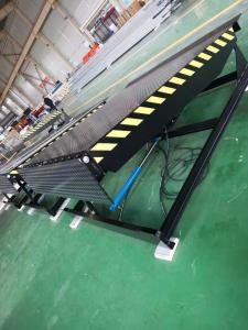 China Push Button Mechanical Loading Dock Leveler Easy Operation Variable Speed wholesale