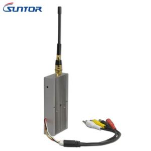 China 1.2GHz Mini 7.5W 12CH 1000m Hd Wireless Video Sender Receiver For Analog Camera on sale