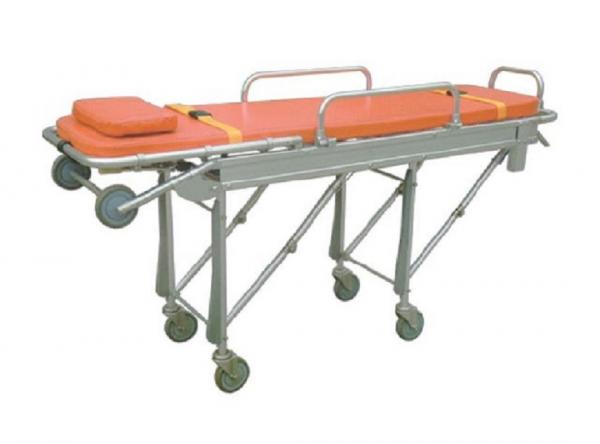 Quality Automatic Loading Emergency Stretcher Trolley High - Strength Aluminum Alloy for sale