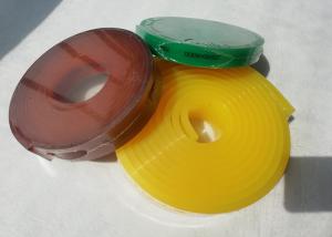 China Scraper Yellow Roll 80A Screen Printing Squeegee PU Material 50*9 wholesale