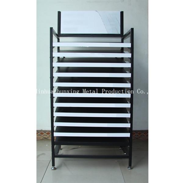 Quality Width 484mm Length 620mm Metal Magazine Display Rack , Journal Display Rack Stand Alone for sale