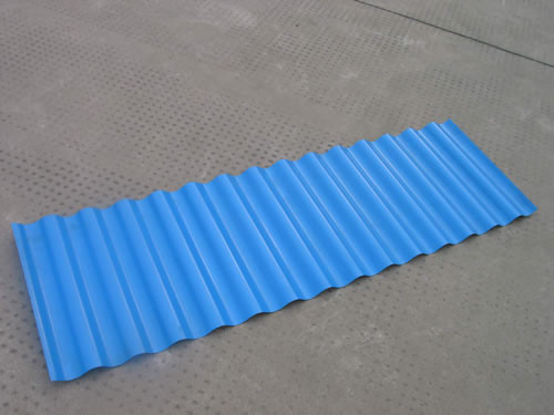 Custom Glazed Roofing Tile Roll Forming Machine 5.5kw , Corrugated Iron Sheet Making Machine