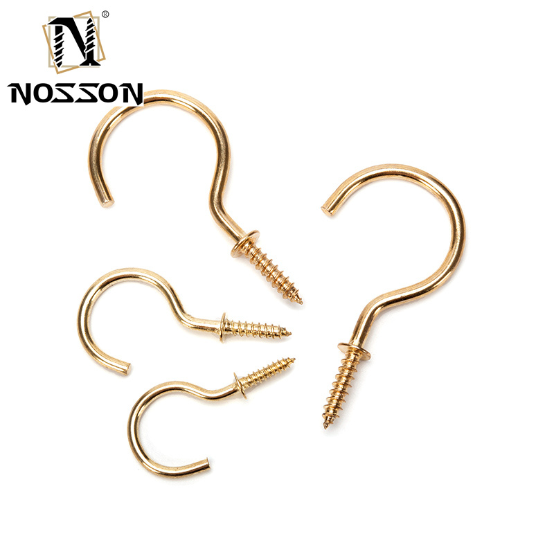 Stainless Steel Carbon Steel Wood Black Lag Eye Screw with GB Standard M1.6 M2 M2.5 M3 M4 M5 M6 M8 M10 M12 M14 M16 M20 and Plain Finish