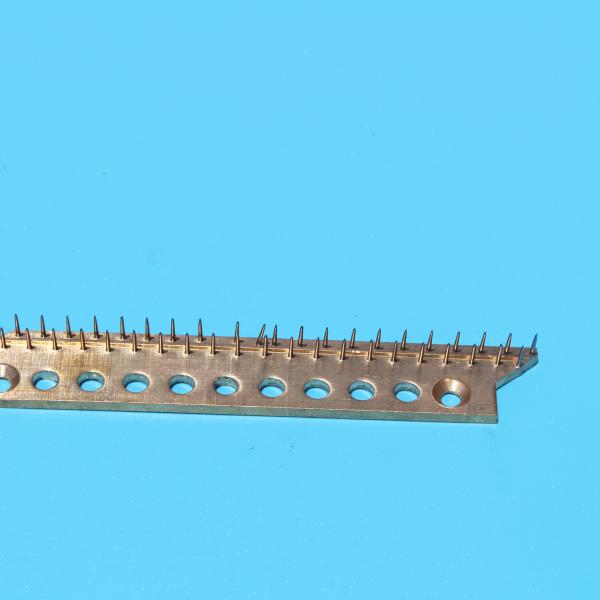 Quality Monforts Stenter Machine Parts Pin Bar Monforts Pin Plate Copper 125mm Length Copper for sale