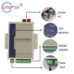 RS485/422/232 to Fiber FC Modem, RS232/422 Rs485 over Fiber Converter for alarm