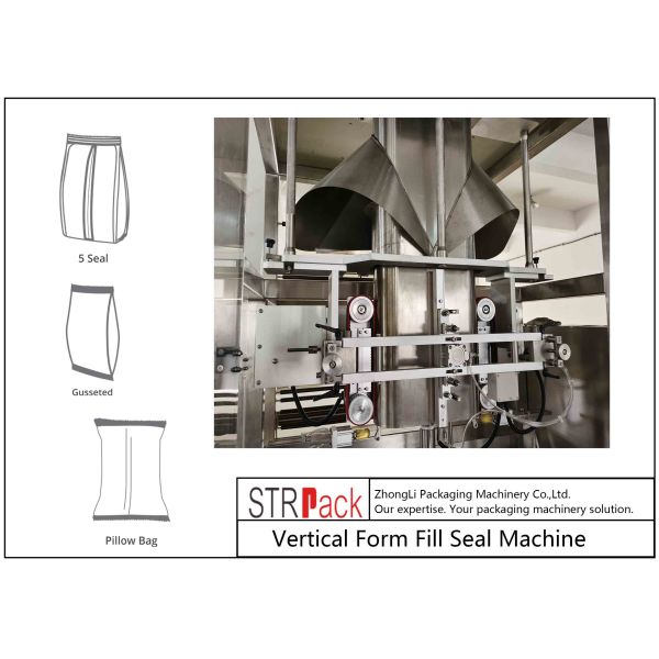 Vertical Coffee Powder Packing Machine , Auger Powder Filling Machine