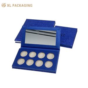 China Makeup Custom Printed Packaging Box Rectangle Empty Eyeshadow Palette Packaging wholesale