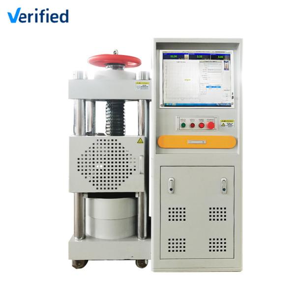 Quality Hydraulic Universal Testing Machine Brick Stone Cement Concrete Compression Test Machine 2000KN Max load for sale