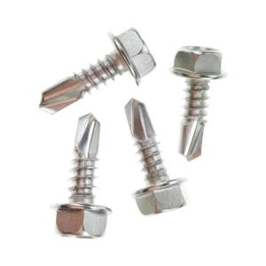 China Thread Washer Head Self Drilling Screw Stailess Steel External Hex Drive on sale