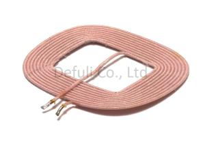 China Square / Round Wireless Power Charging Coil , 5 W Wireless Power Coil Size Custom wholesale