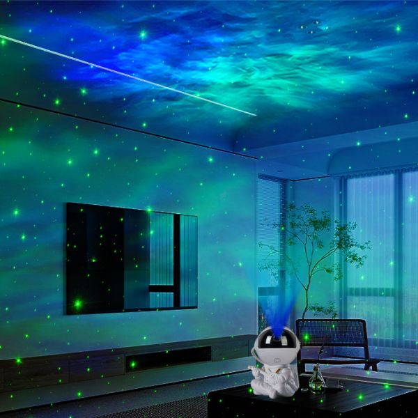 RGB 5W Space Projector Night Light , Durable Room Planetarium Projector