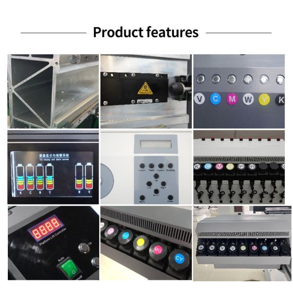 2/3 Head 90cmX60cm UV Flatbed Printer I3200-U1 ADL-UV9060 UV Flatbed Printer