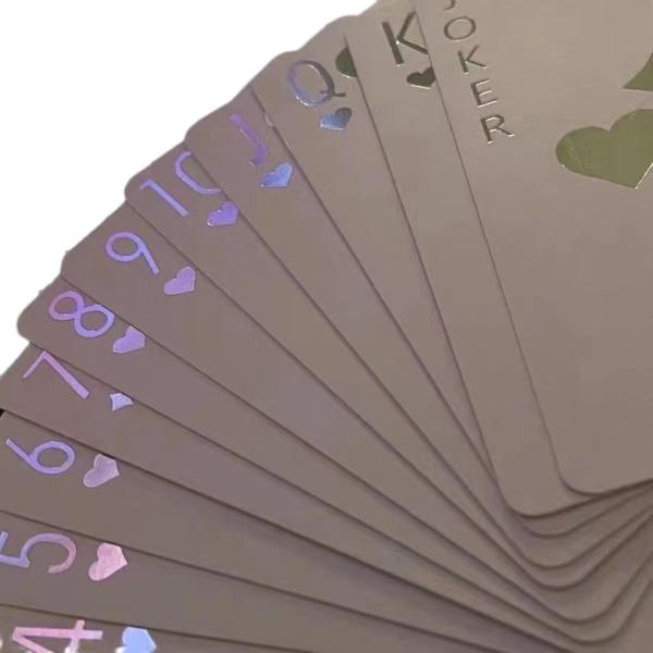 Quality 54 Cards Per Deck Custom Invisible Perspective Card Game Printing Glossy / Matte Lamination for sale