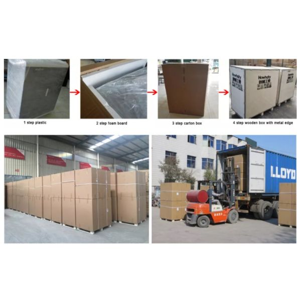 Packaging example for charging cabinet