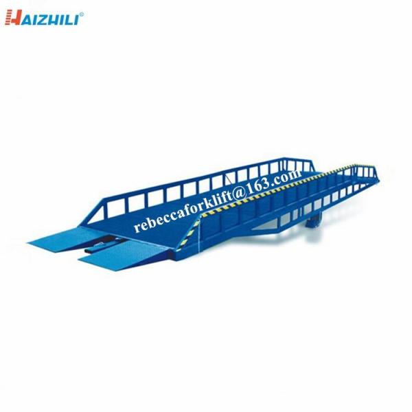 Quality 12 Ton Container Loading Ramp , High Duty Steel Structure Mobile Forklift Ramp for sale