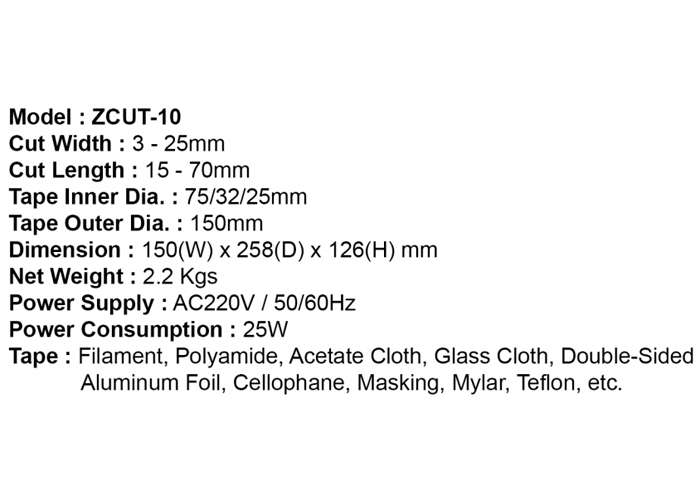 ZCUT-10 Carousel Tape Dispenser image 2