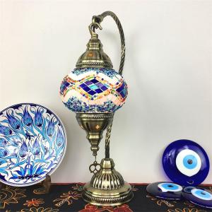 China Moroccan Table Lamp Retro Romantic Bedroom Living Room Dining Hotel Hotel Bar Bar Turkish Lamp(WH-VTB-08) wholesale
