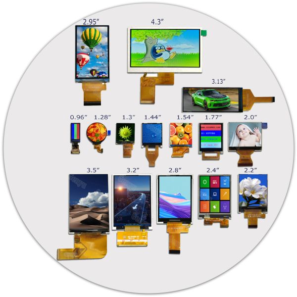 128x64 Fstn COG LCD Display Module I2c Spi St7567 26pin Screen Monochrome Display 12864 Mono LCD Graphic Display ST7567 or UC1701