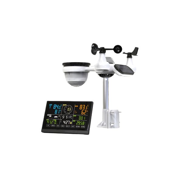 LCD Display Wireless Automatic Weather Station Wireless Forecast Station For Forecasting