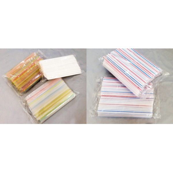 Auto Multi Paper Straws Counting And Packing Machine With 220V Voltage