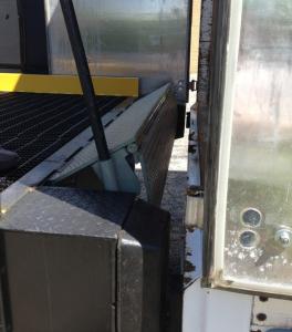 China Mini Mechanical Dock Leveler Hydraulic Edge Of Dock Leveler Without Power Pack wholesale