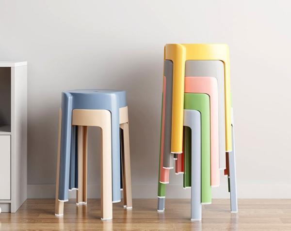 Quality Modern Acrylic Counter Bar Stool In Clear - Fully Assembled High Transparent Counter Height Stool for sale