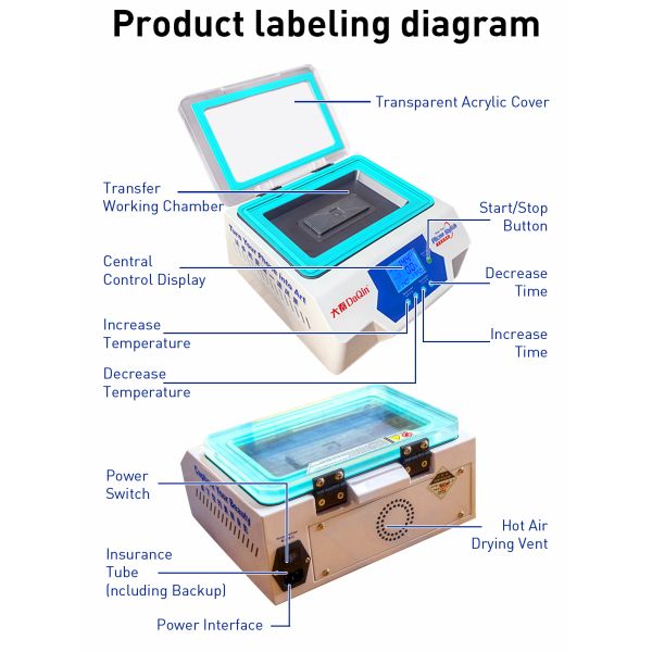 DAQIN Custom Case Printing Machine | Universal Mold & Batch Processing