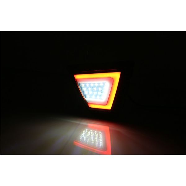 ABS Bumper Mounted LED Lights For Honda Jazz Fit 2014