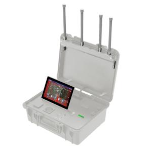 China IP65 Drone Defense System Suitcase Anti Drone System 5km Detection Range wholesale