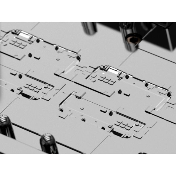 OEM/ODM:Custom Electronic Enclosures / Transparent lower bracket (1*4) No.24318