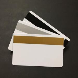 Pvc Blank Magnetic Stripe Card