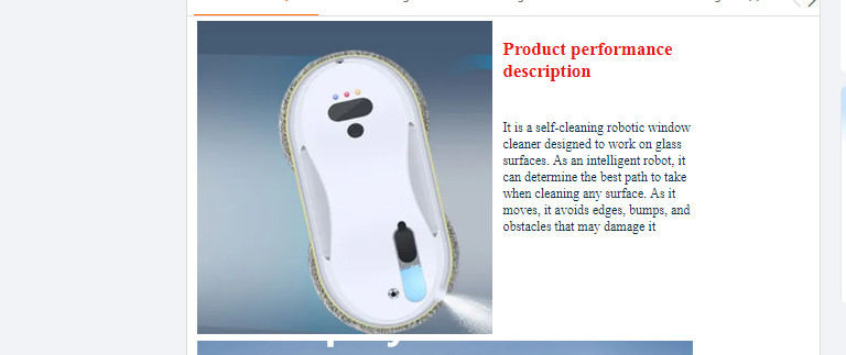CB FCC Cordless Window Cleaning Robot For Frame Window Or Frameless Glass