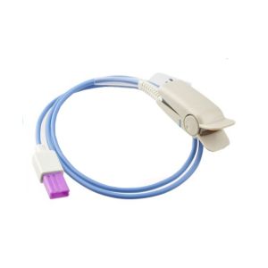 China Lohmeier M010 Adult Finger Clip SpO2 Sensor, 12pin, 3m wholesale