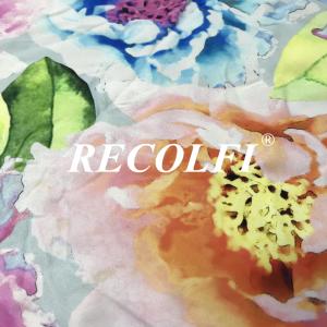 China 2 Way Elastane Recycled Fabric , Recycled Material Fabric For Swimwear wholesale