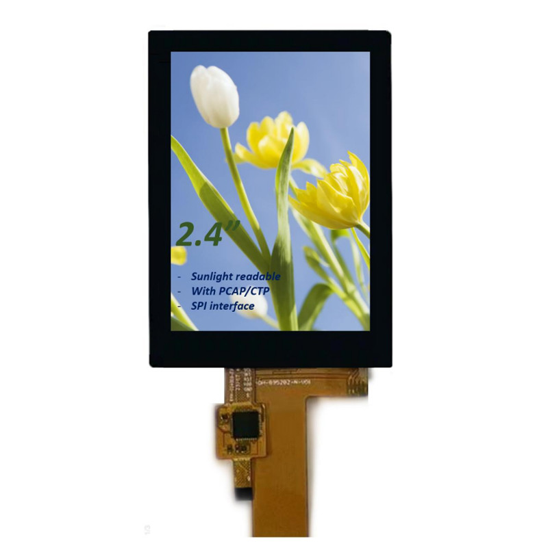 Sunlight Readable 2.4 Inch IPS TFT LCD Display ILI9341V Driver SPI Interface