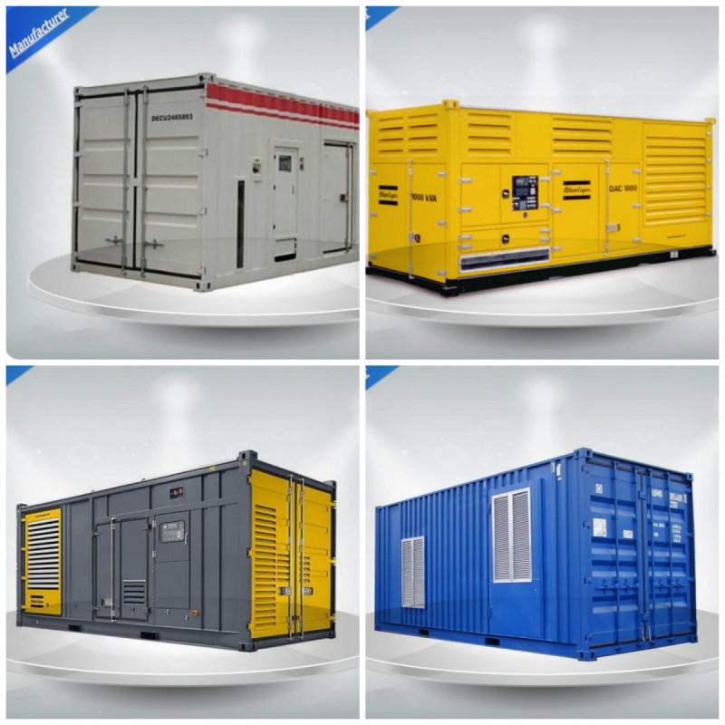 Silent Containerised Generator Set , VMAN Canopy Generator Set 630-780 Kw/Kva