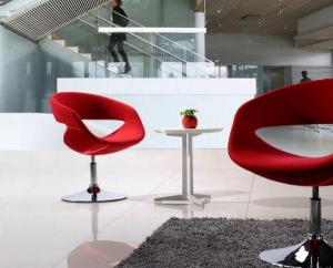 China Commercial Shared Workspace Furniture Swan Swivel Chair Modern Design wholesale