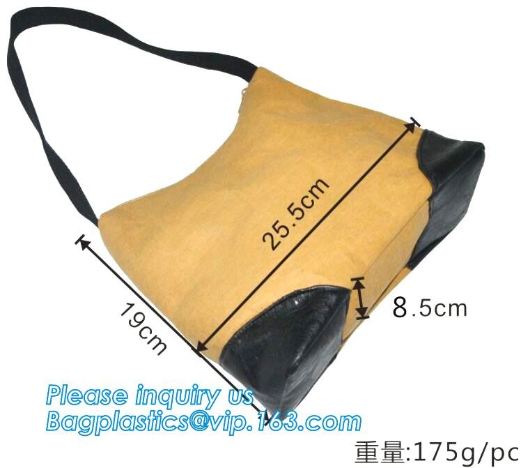 promotional tyvek reusable shopping bag recyclable black durable travel tote bag,breathable dopont Tyvek paper shopping