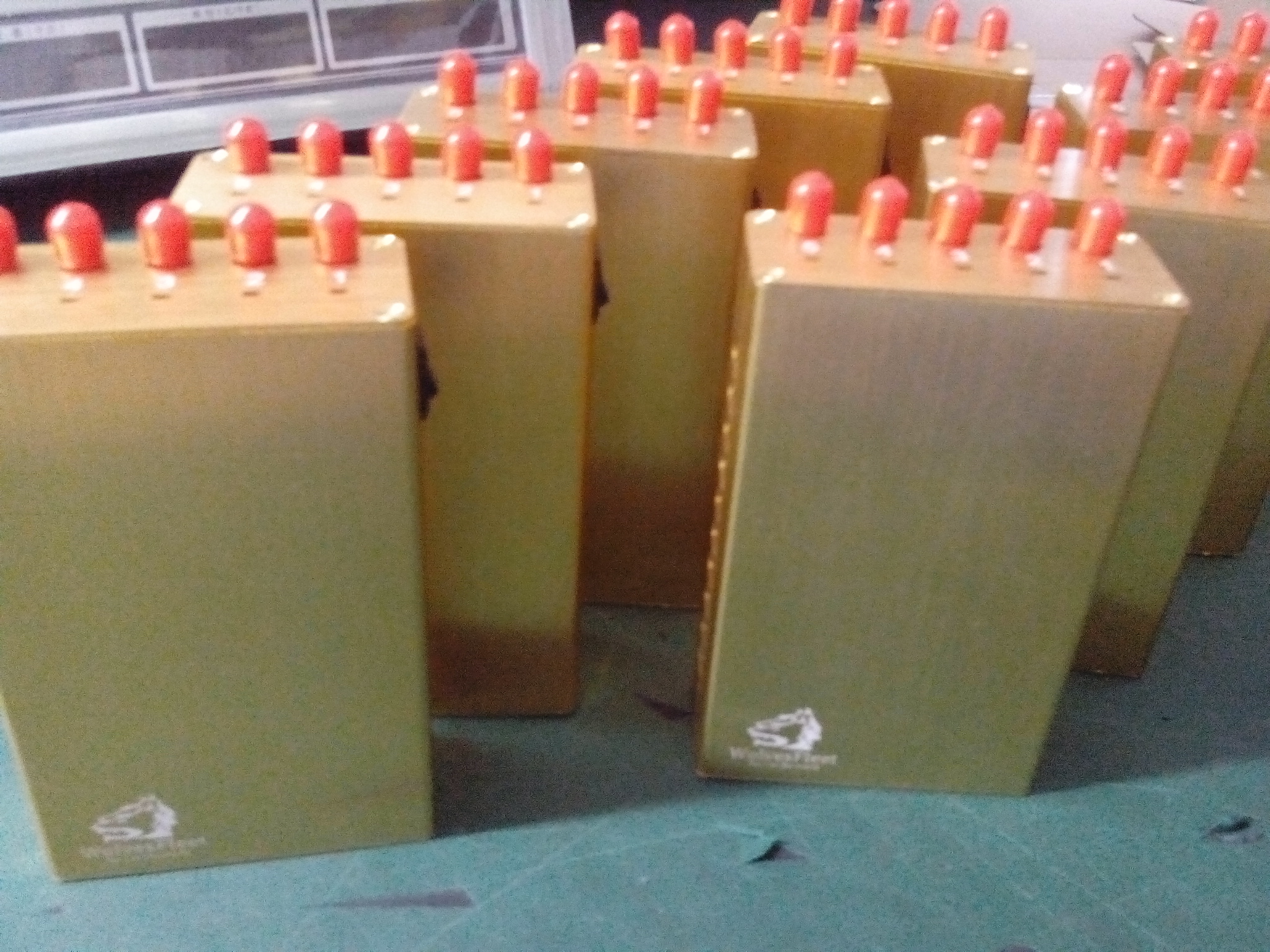 5 Antenna Portable Mobile Phone Jammer 2G 3G GPS WiFi Radius 5-15M Jamming Range gps signal jammer wifi signal jammer 