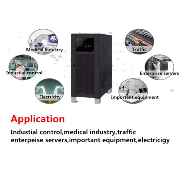415V 48KW 60KVA Low Frequency Online UPS Systems Commercial 3 Phase