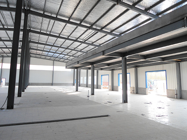 Galvanized Steel Structure Building Construction , Industrial Light Steel Frame Building