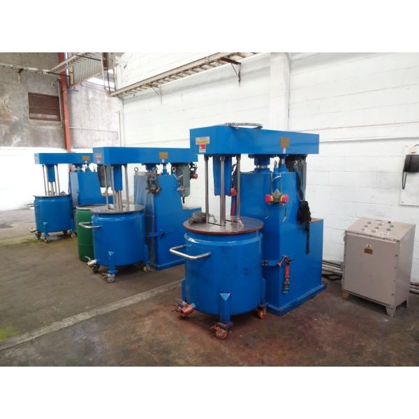 High Speed Basket Milling 100L 200L 500L Capacity Paint Milling Machine