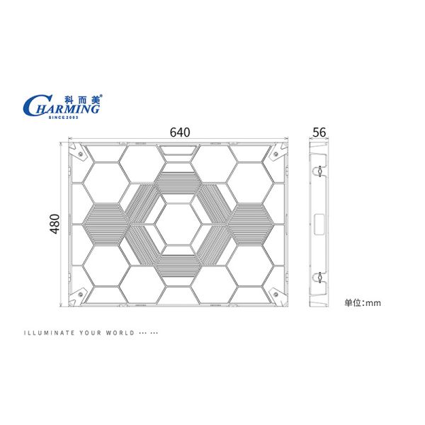 Indoor Fine Pitch LED Display Screen P1.53 P1.86 P2 For Shopping Hall