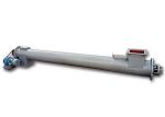 Cargo Unloading Auger Screw Conveyor Fixed Casing Small Cross Section Size