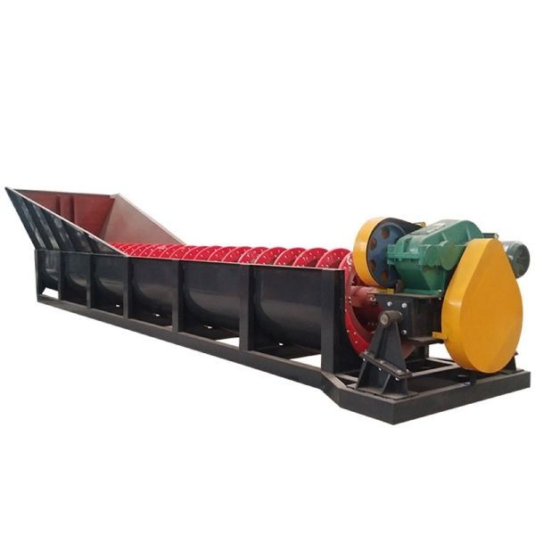 OEM Mining Screw Spiral Stone Gravel Pebble Sand Washing Machine Auger Conveyor