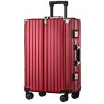 Aluminum Travel Luggage Bag Abs Pc Luggage Suitcase