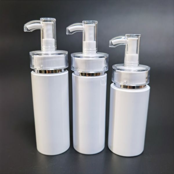 China Empty White fish trap (basket) 100ML Cosmetic Lotion Skincare Packaging wholesale