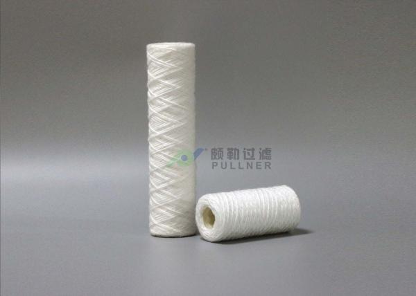 Quality 10" Food And Beverage String Wound Filter Cartridge 5 Micron RO Pre - Filters for sale