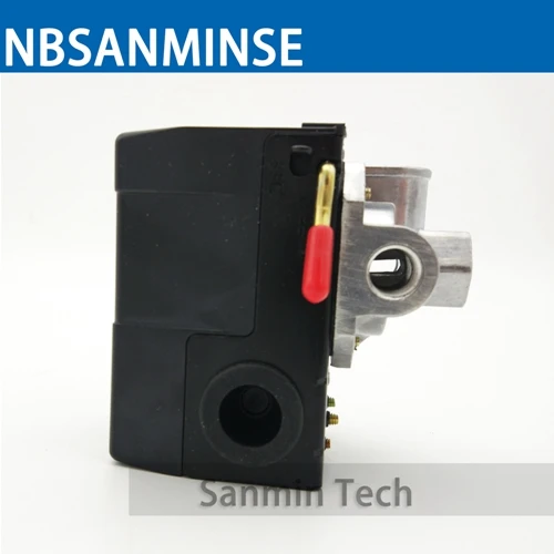SMF 10 1/4 G NPT Air Compressor Pressure Switch For Easy Mounting Of Valve And Gauges Air Pressure Switch NBSANMINSE