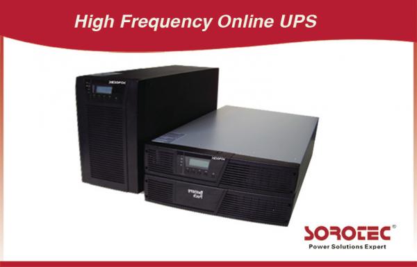 Quality 0.9 Output Online Rack Mountable UPS RS232 50/60Hz for VoIP for sale